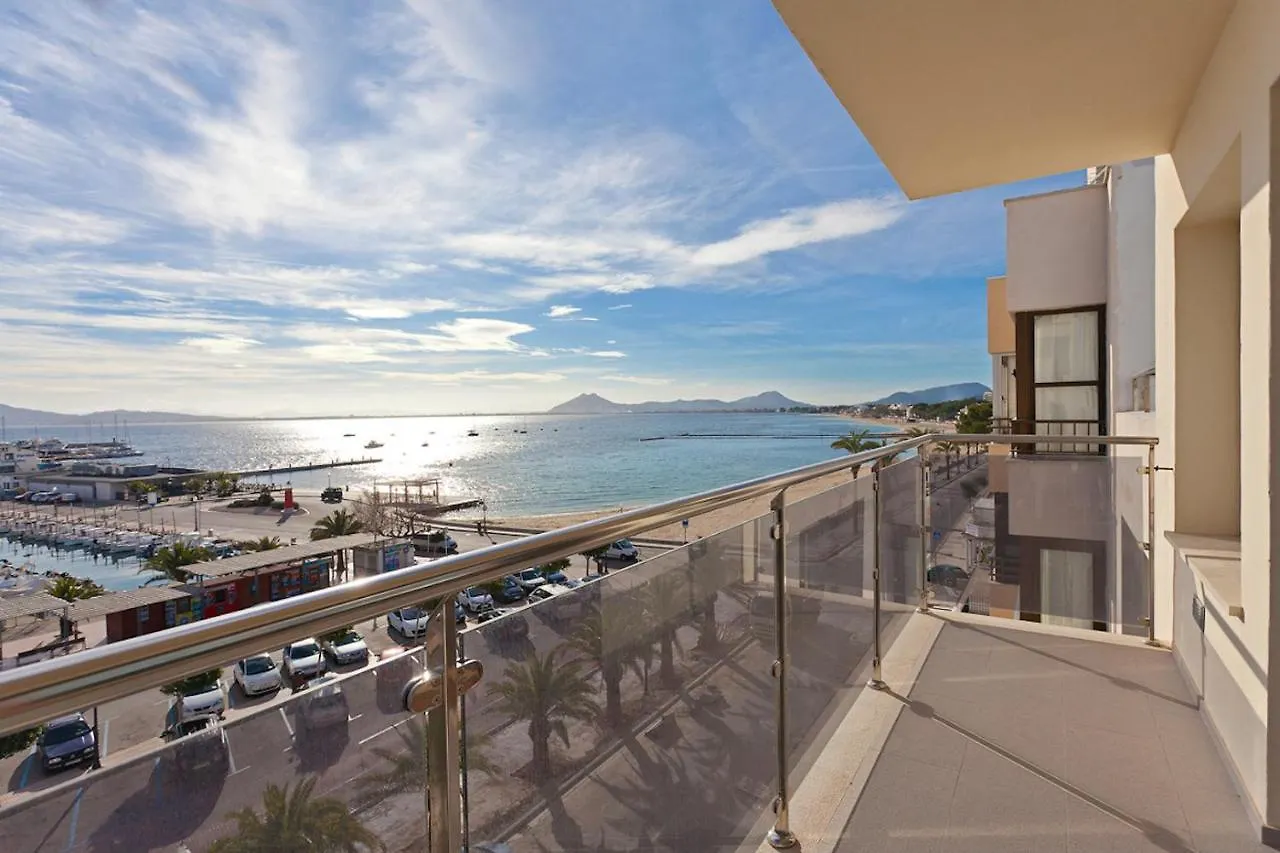 Penthouse Frontline Apartment Next To Beach Pollenca