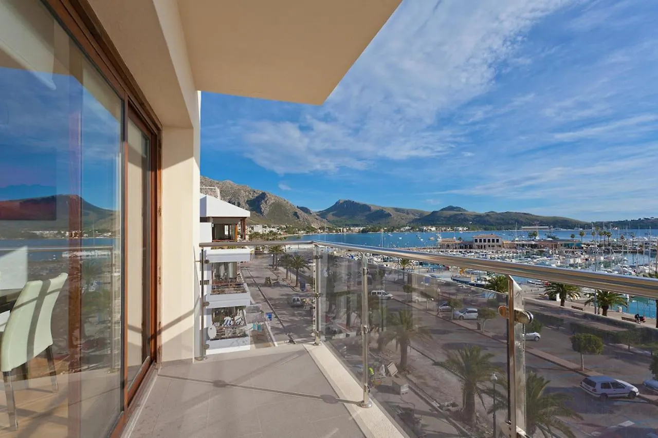 Penthouse Frontline Apartment Next To Beach Pollenca